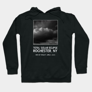 Cloudy Solar Eclipse: Rochester, NY Hoodie